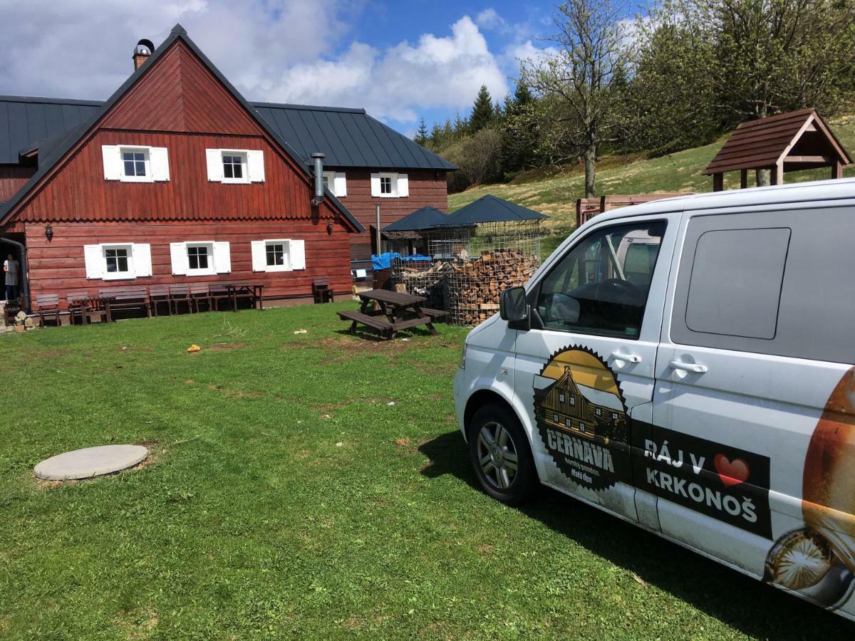Horsky Penzion Cernava Horni Mala Upa Exterior foto